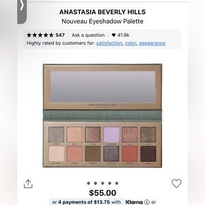 Anastasia Beverly Hills Luxe Eyeshadow Palette